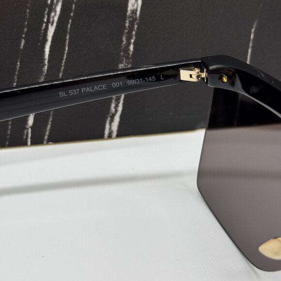 NEW SAINT LAURENT SL537 PALACE 001 SUNGLASSES BLACK EYEWEAR SL 537 PALACE 001 main image 4